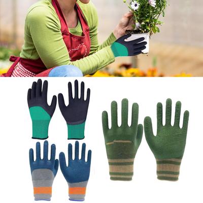 Gants de Jardinage Imperméables Gants de Travail de Jardin Antidérapants Anti-épines Gants de Travail de Jardinage Portables Fournitures de Jardinage Gants de Jardinage