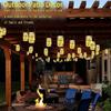 8pcs Plastic Mason Jar Set with Hooks for DIY String Lights Floral & Home Decor Dinner Parties Table Settings Outdoor Decoration