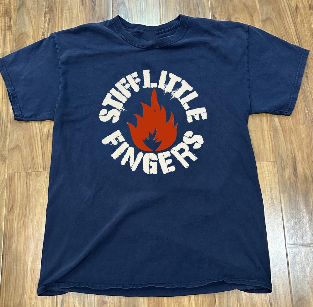 

Stiff Little Fingers Best Served Loud Navy T Shirt All Size S to 5Xl Unisex T-Shirt M