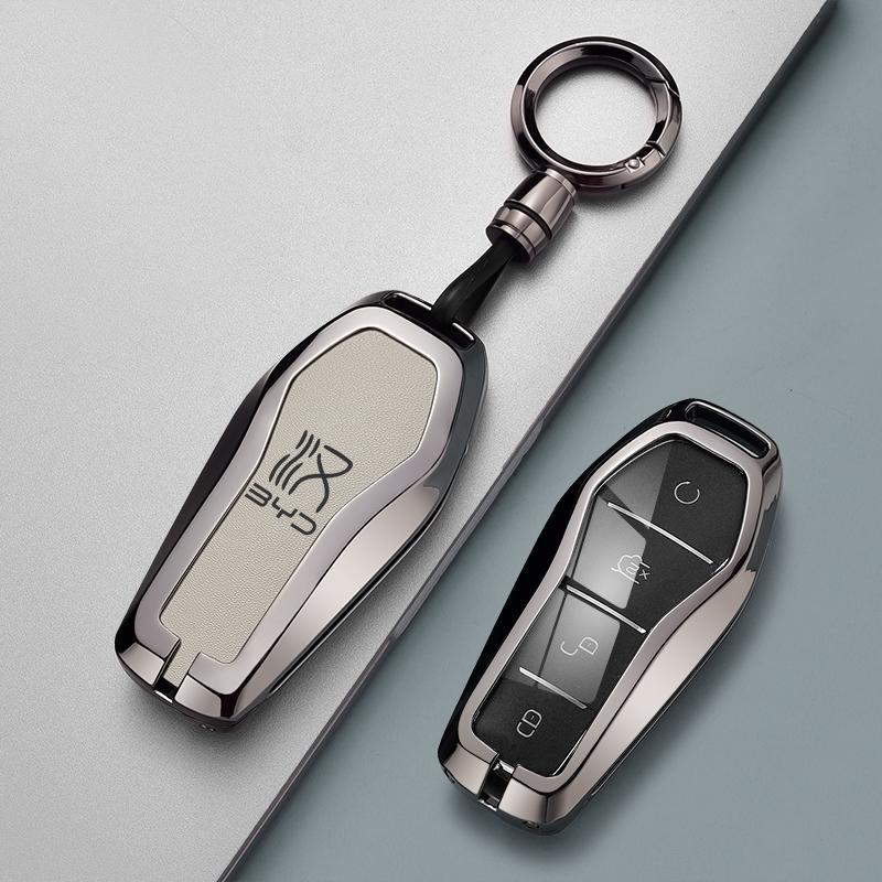 Applicable To BYD Han Key Set Han Ev Champion Version Dmi Special NFC Card Car Metal Shell Bag Buckle High-end