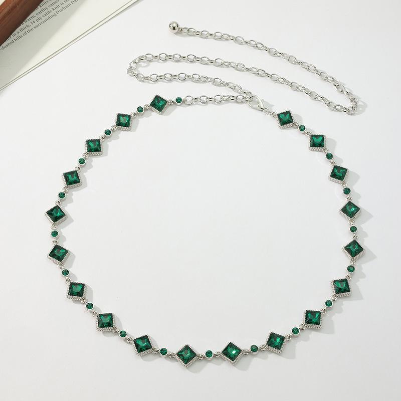 Waist Chain for Women High-end Waist Chain for Women Fashion Rhinestone Women Waist Chain for Exquisite and Elegant Women