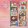 Showa Memory Series Cute Photo Frame Die-Cutting Tape Kawaii Paper Decorative Collage Adhesive Diy Scrapbooking Hand Stationery