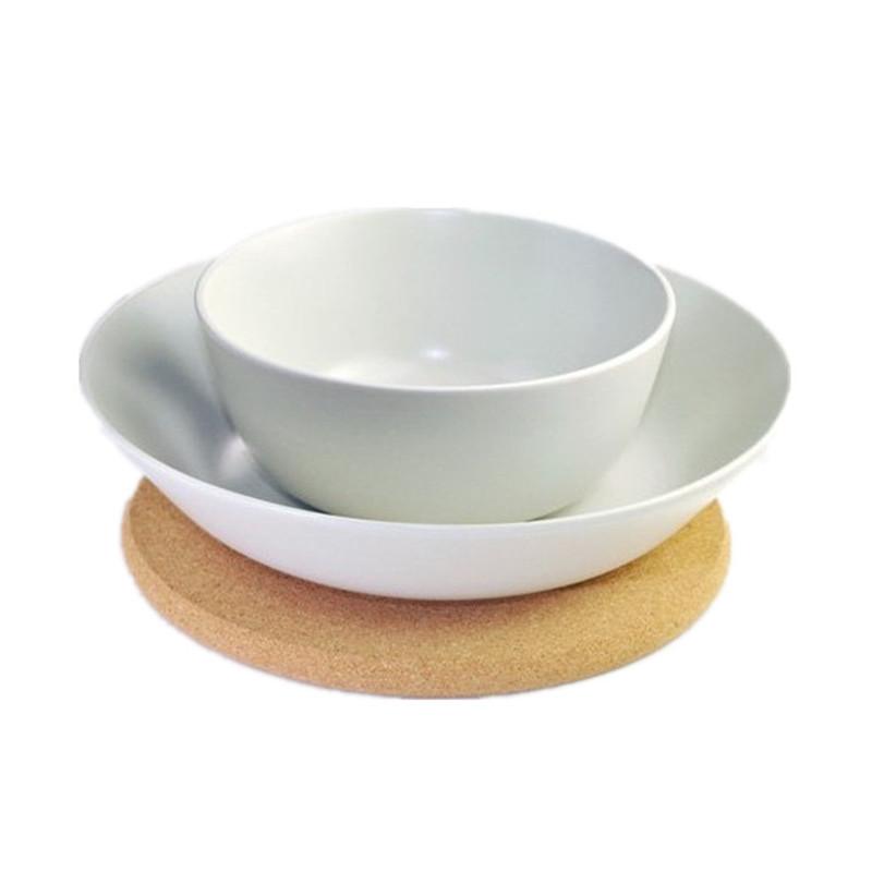 5/10pc Cup Mat Natural Round Wooden Pad Durable Non-Slip Cork Coaster Tea Coffee Mug Drinks Holder for Table Decor DIY Tableware