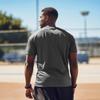 Men's Summer Sports Outdoor Jogging Top - American Style, Solid Multi-color, Versatile Fashion