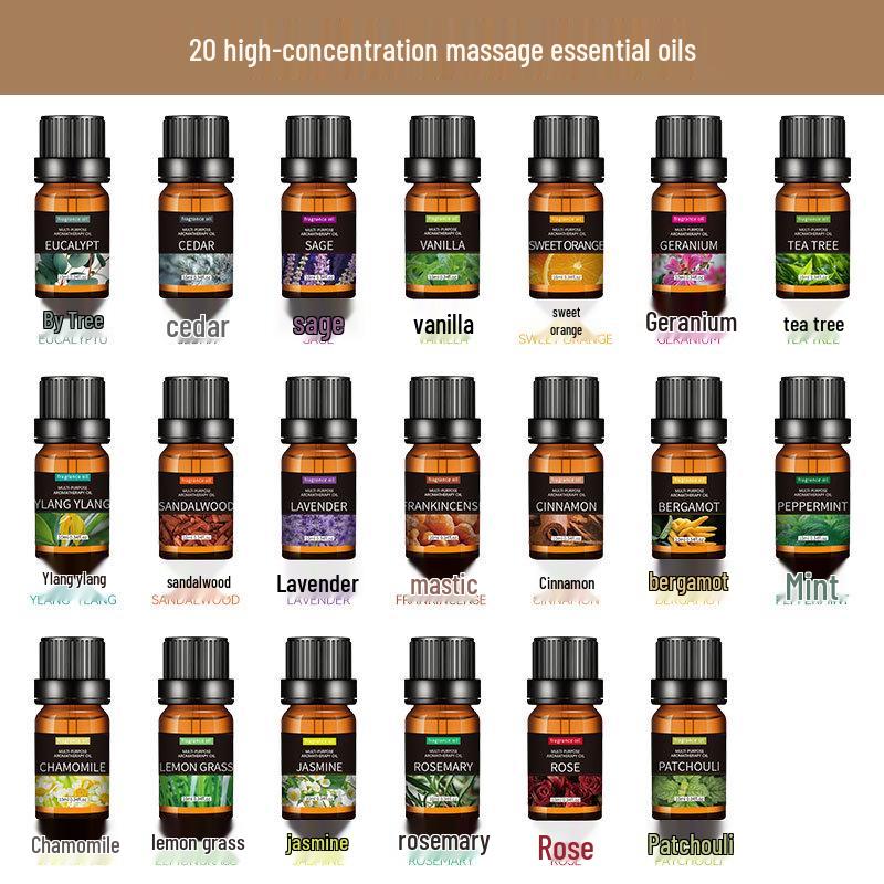 10ML Gentle Moisturizing Massage Oil for Oily Skin - Essential Oil for Body Massage
