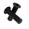 22mm 7 8  Universal Vintage Soft Rubber Handle Bar Hand Grips For Motorcycle Dirt Bike Black