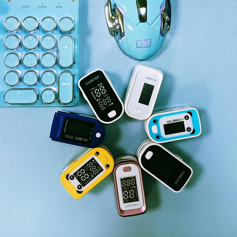 Rose Gold Bluetooth Fingertip Pulse Oximeter with CE/FDA Approval for Respiratory Rate and Blood Oxygen Saturation