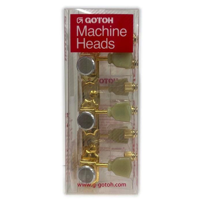 GOTOH SD90-MG-T-SL-L3R3 Guitar Tuning Pegs Gold 20322GYTX/D