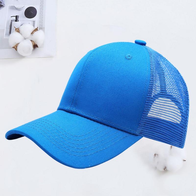 Cotton Baseball Net Cap Summer Travel Shade Sun Protection Cap Embroidery
