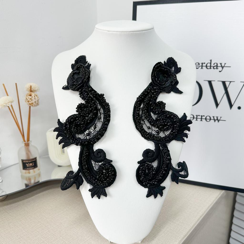 Mesh Embroidery Flower To Flower, Lace Diy Handmade Accessories Wedding Dress Neckline Accessories