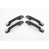 For SsangYong Torres (J100)   Carbon Fiber Style Door Handle Bowl Cover Cup Cavity Trim Ert Catch Molding Garnish