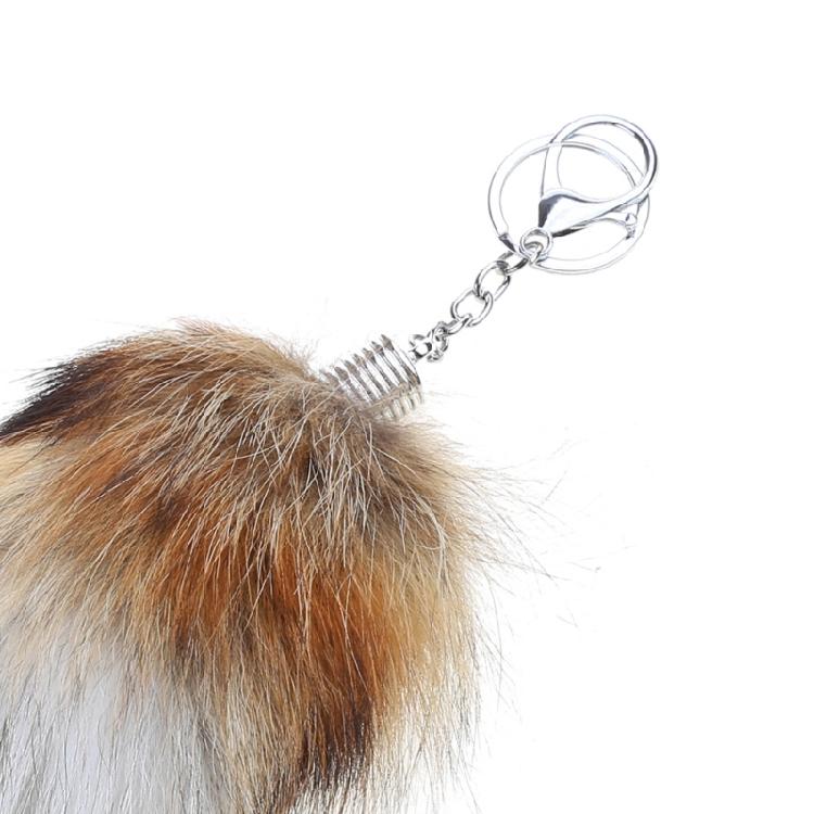 Foxtail Unisex Keyrings Alloy Material Handbag Decoration Unique Key Pendant