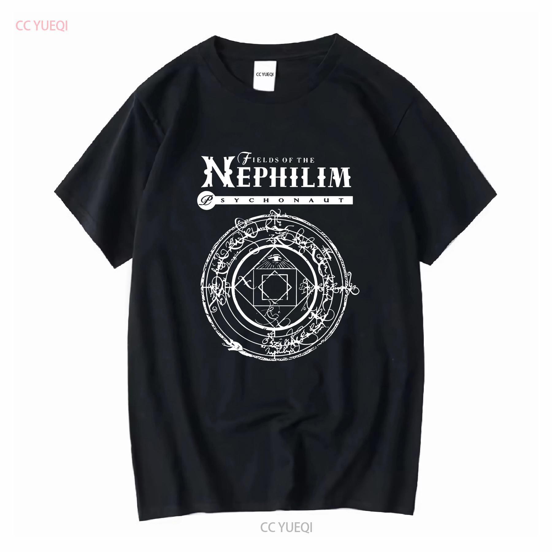 

New NWT Fields Of The Nephilim Psychonaut Gothic Rock Band Music T Shirt S 4XL long or short sleeves vintage Washed fashion 4XL