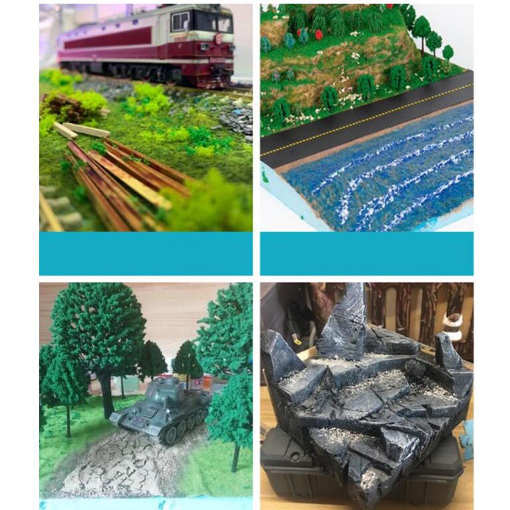 Base Diorama Planche de Bricolage Mousse DIY Paysage Architecture Modèle Projets Artistiques Blocs Rectangulaires