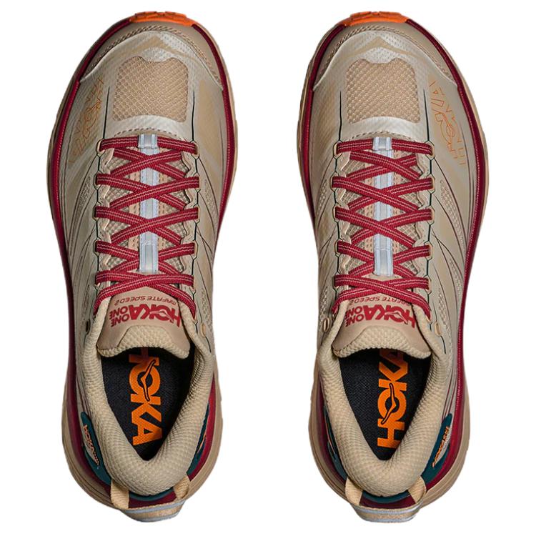 Hoka One One Mafate Speed 2 Comfortable Sports Trail Running Shoes Unisex sneaker Brown 1126851-CMPP