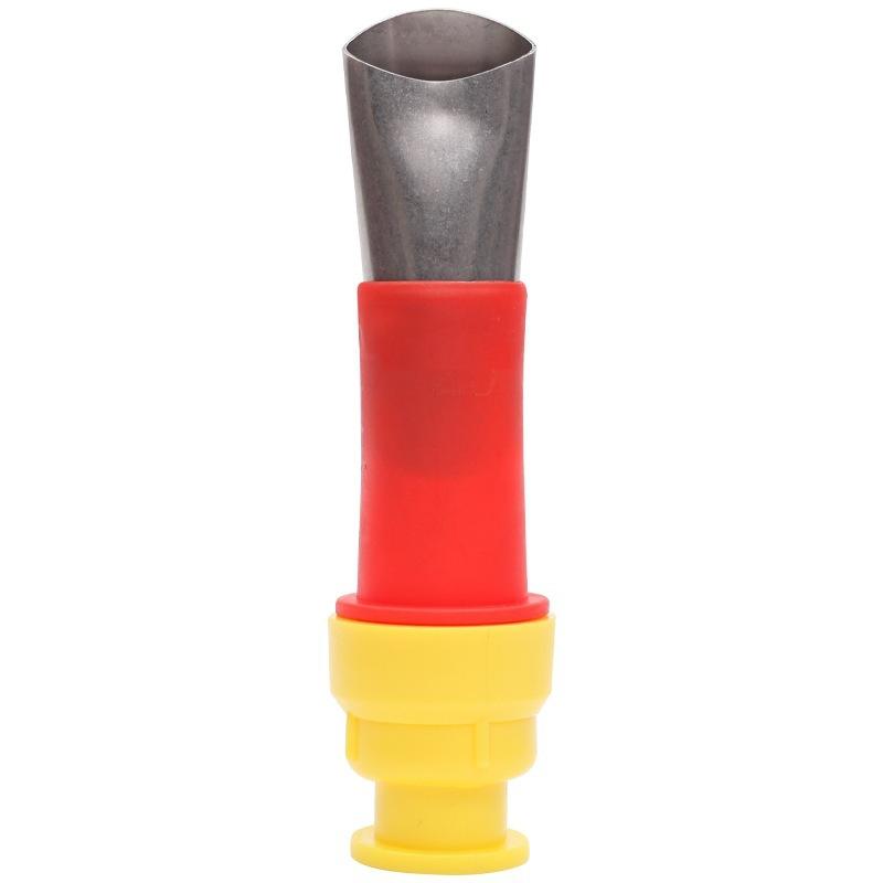 15 Pcs Silicone Caulking Nozzle Applicator Tool Kit Stainless Steel Finisher Set