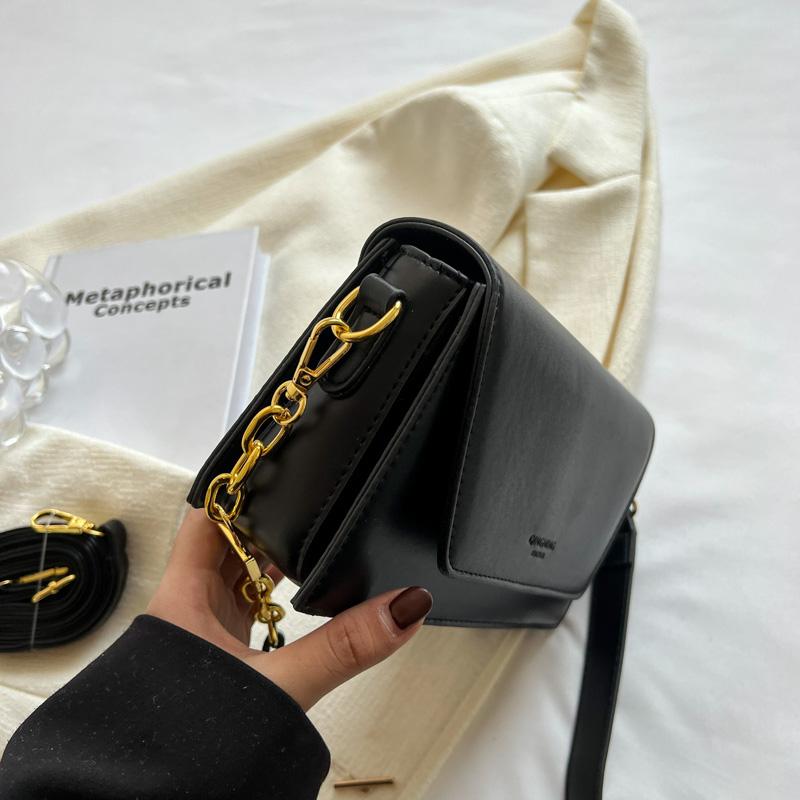 Green Flap Crossbody Bags for Women 2024 Winter Designer Fashion Trend Small Leather Shoulder Bag Handbags and Purses