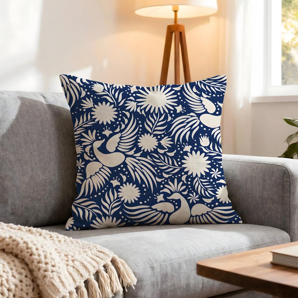 Pattern Scroll Pattern Cushion Cover 1Pcs Decorative Covers Soft Cushion Case For Sofa Couch Decor 40X40 45X45 Pillowcases