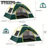 Täisautomaatne kiiresti avanev telkimistelk, topeltuksed ja aknad suurepärase ventilatsiooni tagamiseks, veekindel tuulekindel telk, kerge ja kaasaskantav