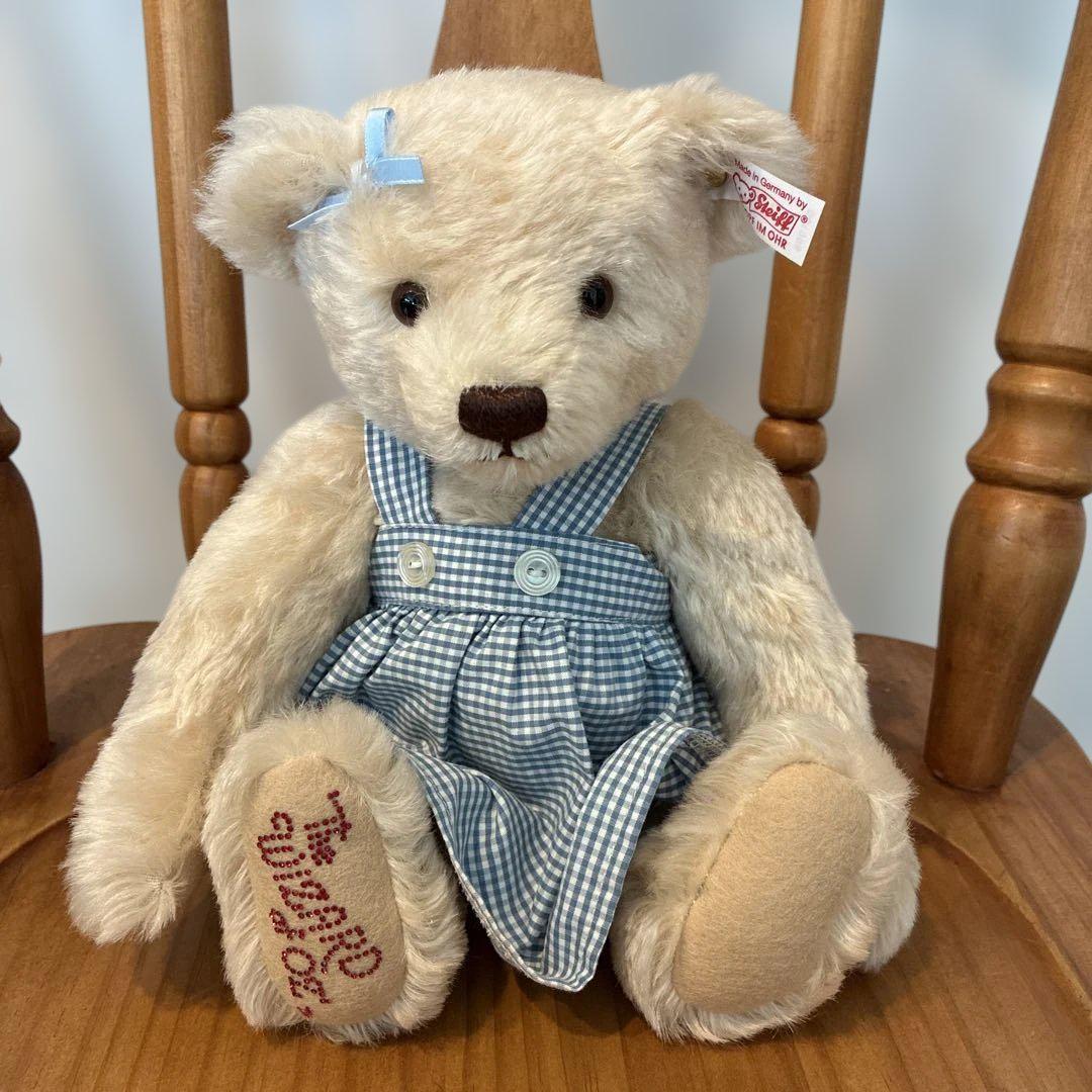 

[USED] Steiff 681998 Wizard of Oz Dorothy Teddy Bear