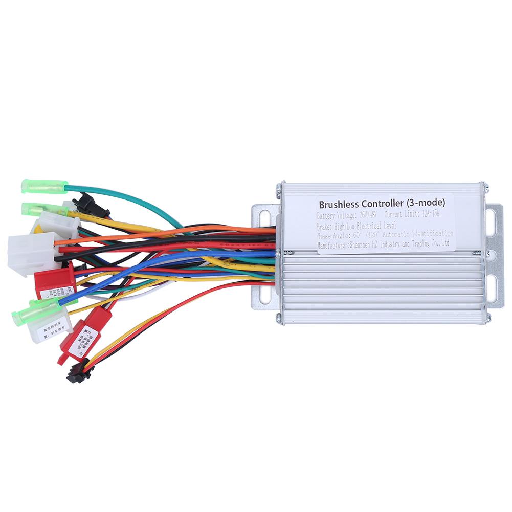 350W Electric Bicycle Brushless Speed Motor Controller for Electric Scooter36V 48V