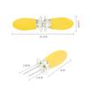 1 Pair Heat-insulated Anti-scalding Corn Fork Corn Cob Holders  For Home Cooking BBQ Camping