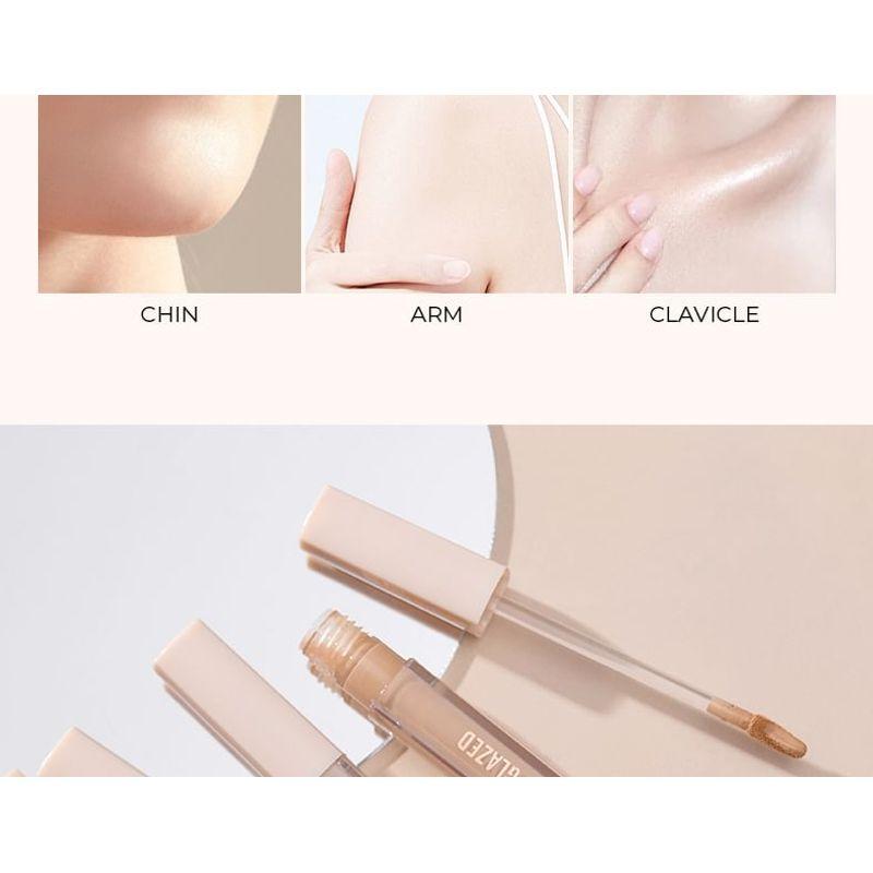 BEAUTY GLAZED - Langanhaltender leichter flüssiger Concealer - 6 Farbtöne