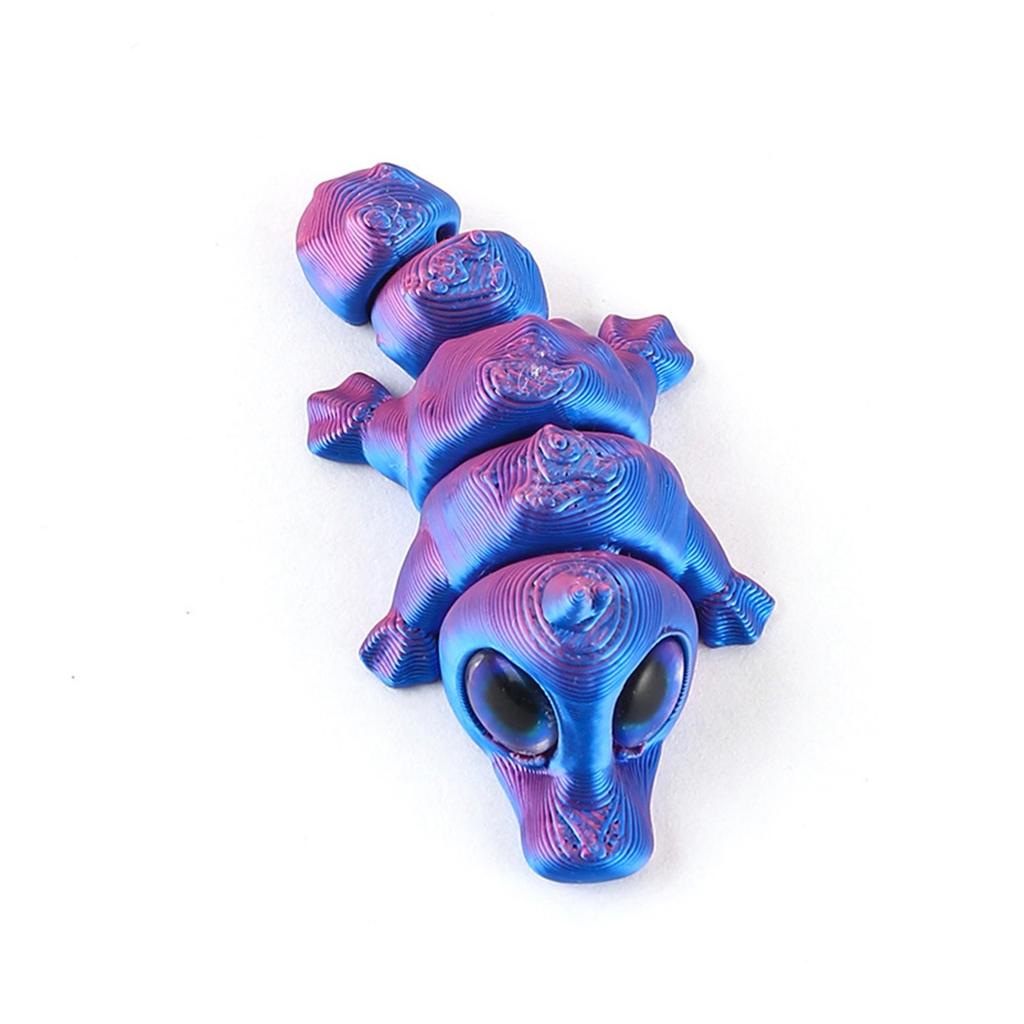 3D Printed Multi-color Real Eyes Movable Eyeballs Gradient Hand-made Model Animal