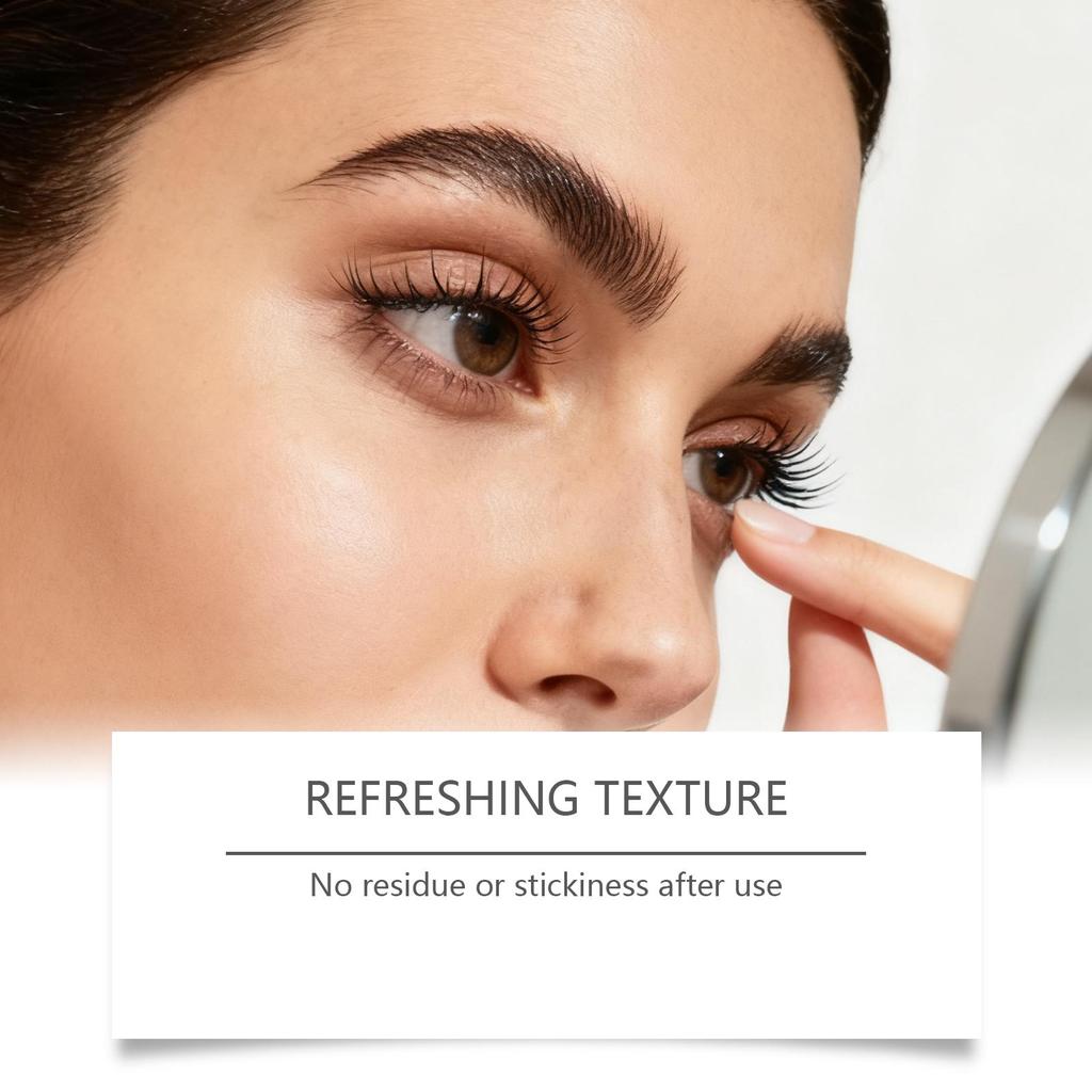 Removal Gel for False Eyelashes, Easy To Dissolve Eyelash Glue, Convenient and Easy To Rinse for Eye Makeup Removal