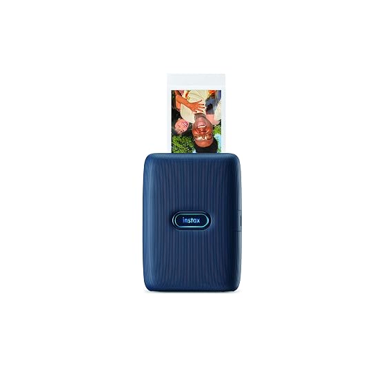 FUJIFILM Instax Mini Link Smartphone Printer, Dark Denim, INS MINI LINK DARK DENIM