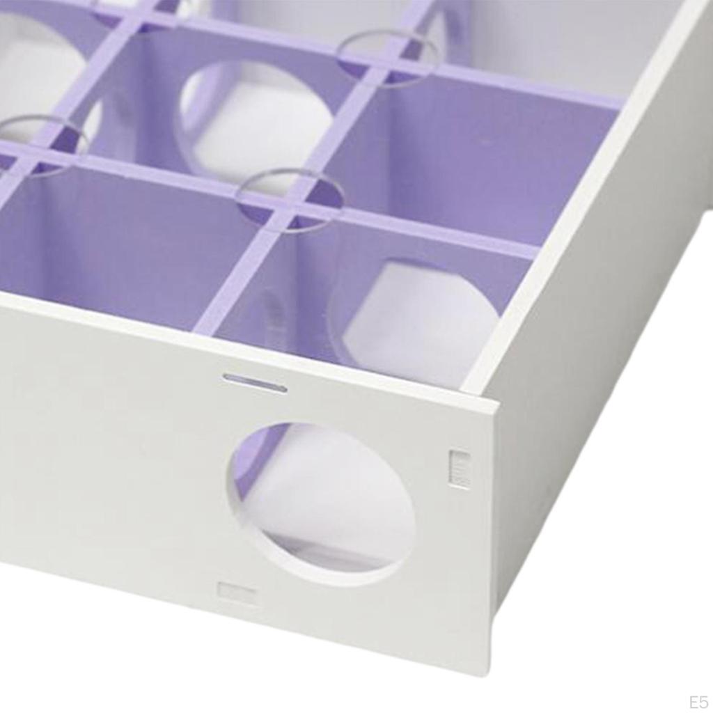 Funny Hamster Maze Tunnel Puzzle Toy Activity Sport Transparent Playhouse Small Animals for Dwarf