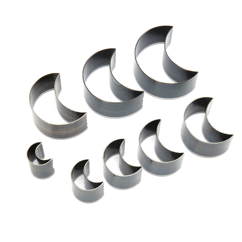 8Pcs Leather Die Cutter Leather Craft Punch Cutting Dies High Carbon Steel for Working