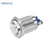 HUNJUN 16mm Metall-Drucktaster Start-Stopp-Schalter