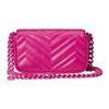 Gucci GG Marmont Logo Chain Shoulder Bag Women handbags Rose-Red Purple 699757-UM8KV-5538