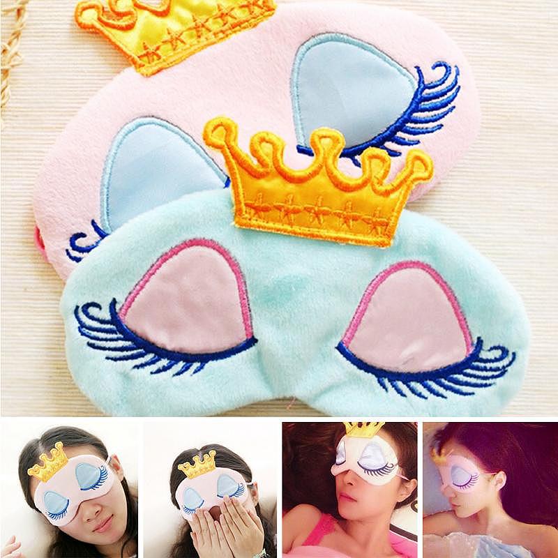 Buy Girls Cartoon Rest Eye Cute Eyes Cover Crown Style Breathable