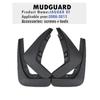 2008-2015 FOR JAGUAR XF X250 2009 2010 2011 2012 Mudguard Fender Mud Flap Guards Splash Mudflaps Car Accessories Front Rear 4pcs