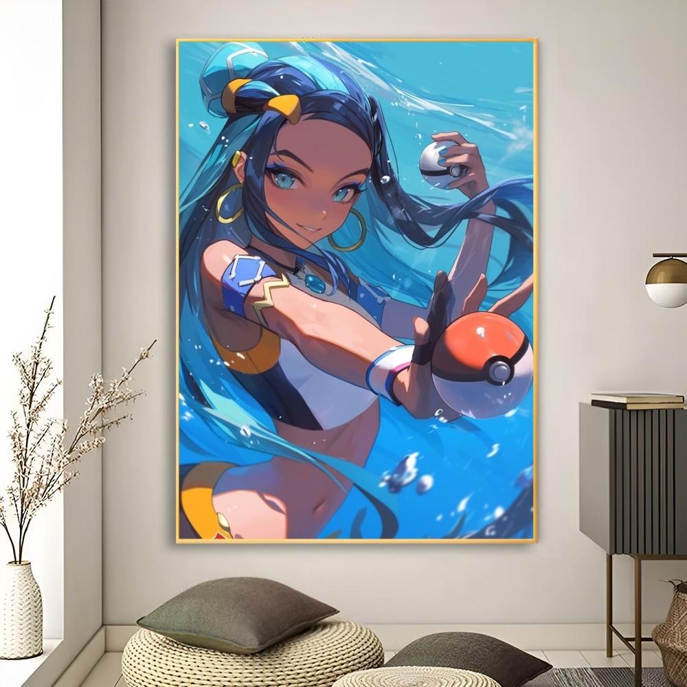 Nessa Animation P- Poster Poster Art Print Bar Living Room Furniture Decor