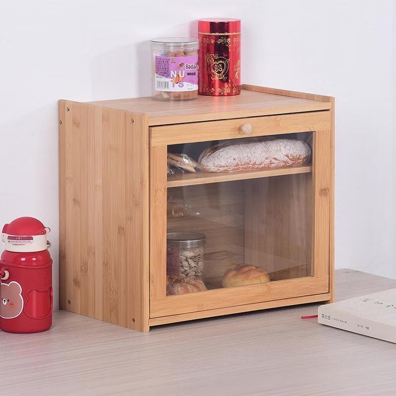 Lijia Double-Layer Bamboo Food Storage Box