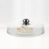 Clear Bell Jar Cover Dessert Cleanser Food Screen Cake Stand Dome Lid Transparent Kitchen