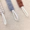 Cute Flower Dummy Nipple Holder Plaid Embroidery Pacifier Clips Cute Baby Pacifier Chain  Toddler