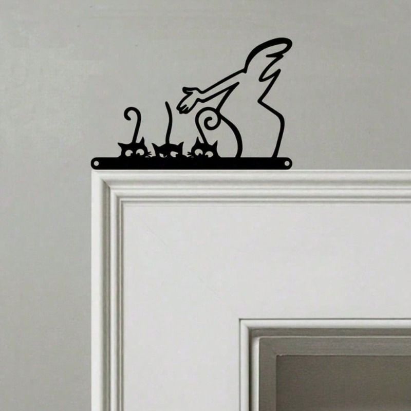 Modny metalowy dekor ścienny do przedpokoju, biura, sypialni