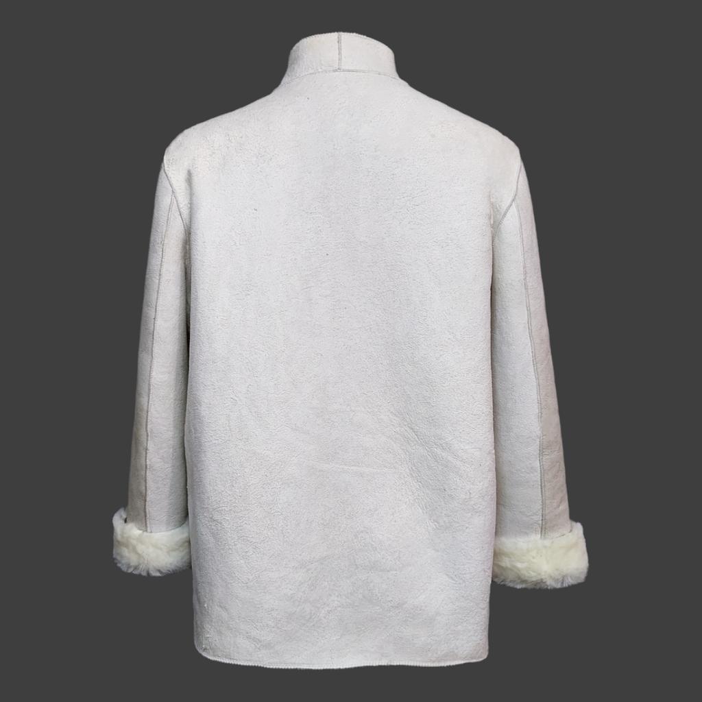 Winter Women's Sheepskin Leather Jacket Thickened 100% Wool Lining Plus Size Genuine Leather Coat Warm Cold-proof Fur-lined Leather Jacket
