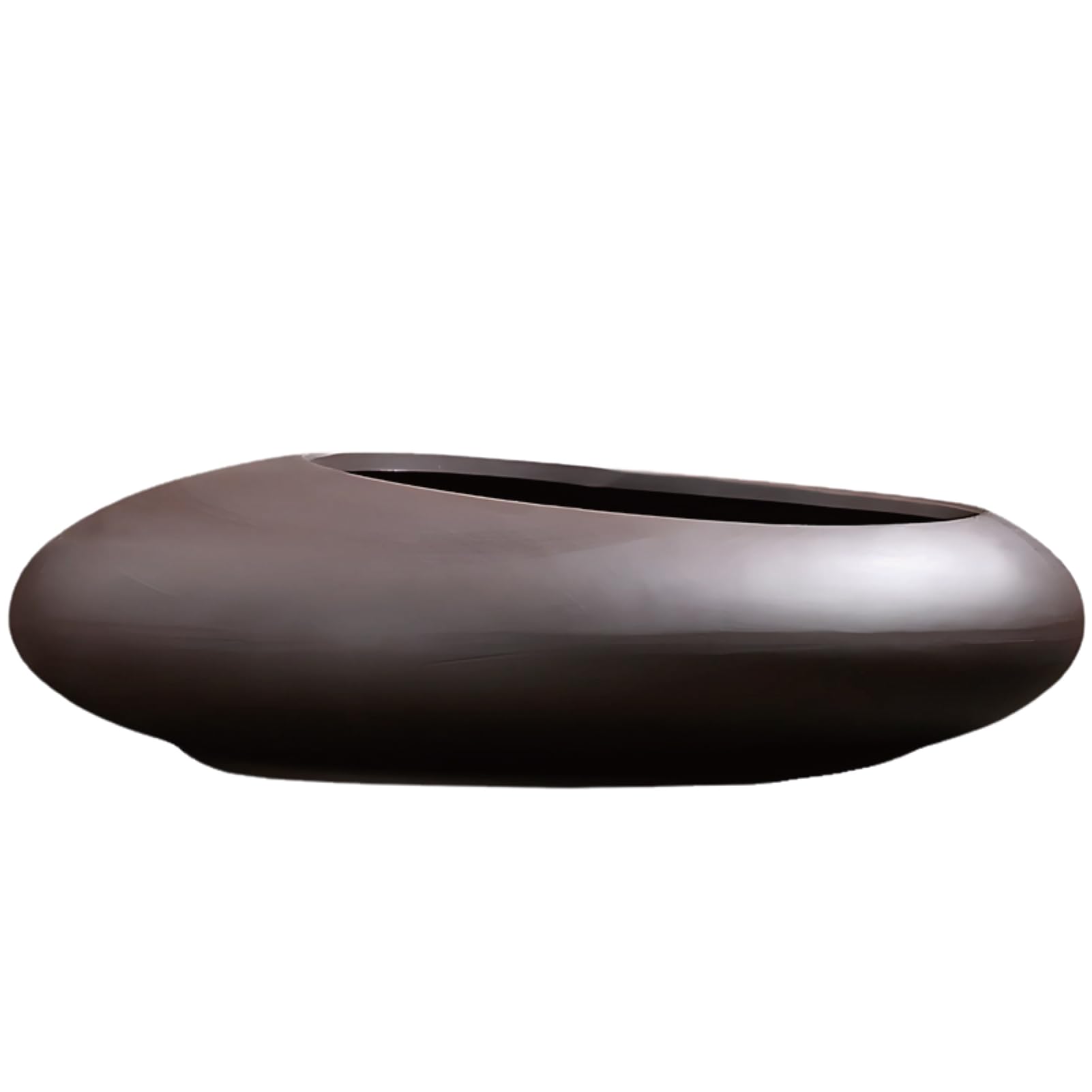 

Active Island a034 Ceramic Bonsai Planter Pot with Drainage for Succulents and Houseplants (6.5cm) Holes, Round,