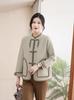 Elegant Woolen Coat for Women - New Style Chinese Inspired Autumn/Winter Wear