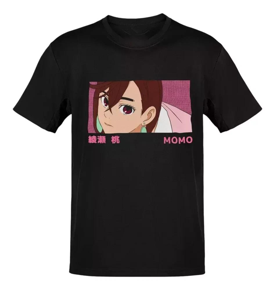 Anime Dandadan Momo Ayase Banner T-Shirt Größe S 4XL Geschenk für Freunde V1