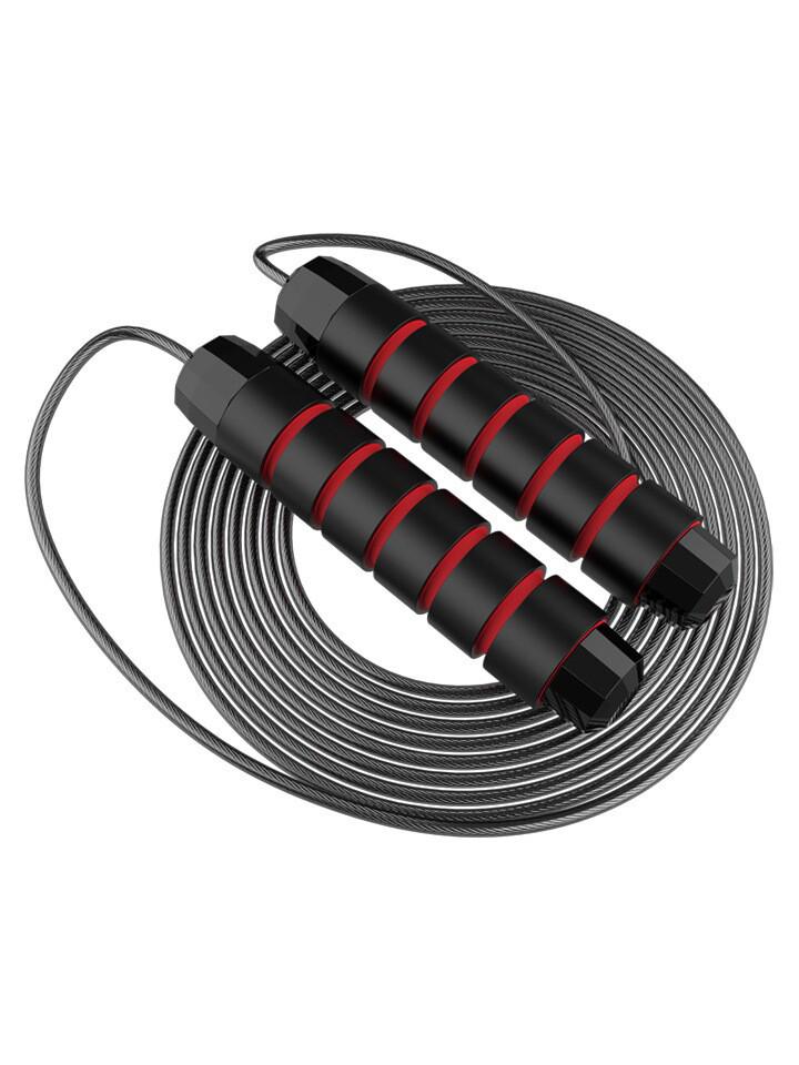 Fitness Steel Wire Weighted Skipping Rope for Speed & Training