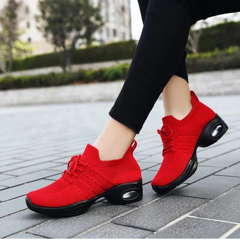 2026 Dance Shoes Adult Modern Dance Mesh Women's Shoes Sneakers Women