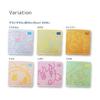 Nissenko Doraemon Wash Towel Dorami 34x35cm DR518 100% Cotton Soft and Absorbent Popular Character