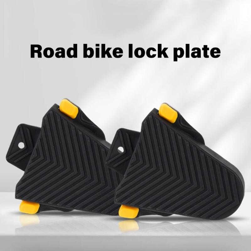 Pokrowce na bloki pedałów roweru szosowego Zamienne Gumowe Pokrowce Antypoślizgowe Ochronne na Buty Rowerowe Akcesoria Rowerowe
