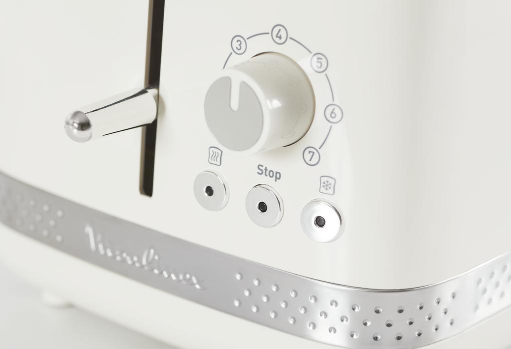 Moulinex LT300AK Toaster 850W Ivory